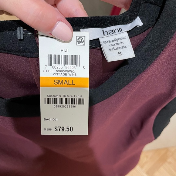 Bar III - Professional slip dress - Picture 4 of 4